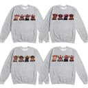 Sudaderas Highland Cow College Football 1 small thumbnail