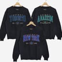 Sudadera de Hockey Unisex, Estilo Crewneck 1 small thumbnail