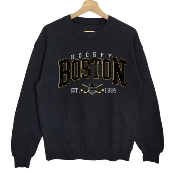 Sudadera de Hockey Unisex, Estilo Crewneck – image 3, NHL Tee, Anaheim Ducks Tee, Boston Bruins Tee, Buffalo Sabres Tee, Calgary Flames Tee, Carolina Hurricanes Tee, Chicago Blackhawks Tee