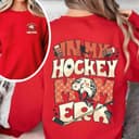 Sudadera, Hoodie y Cuello Redondo Hockey Mom Era | Comfort Colors para Mamá Deportiva 3 small thumbnail
