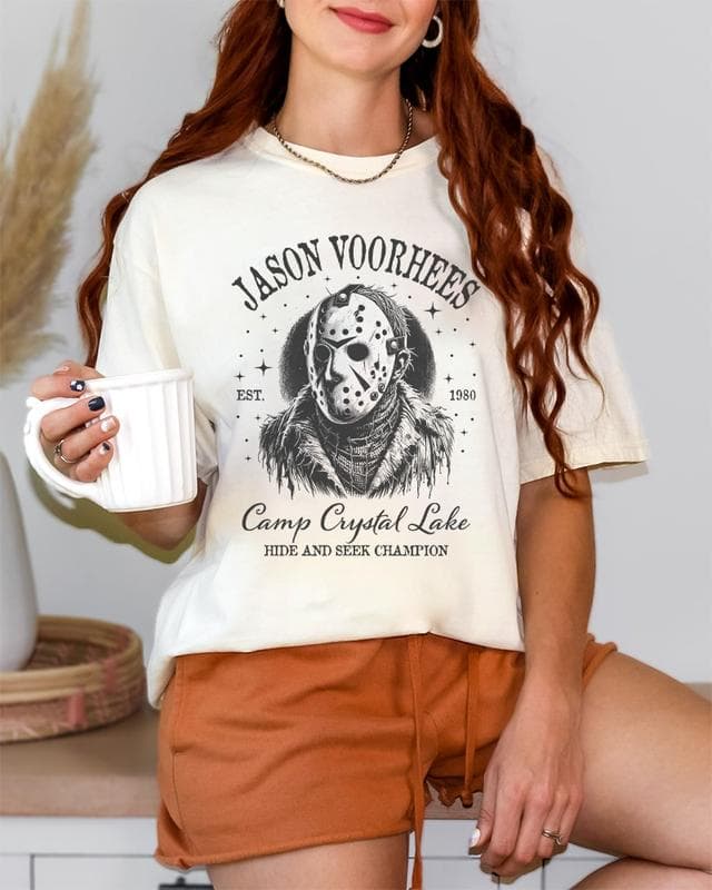 Horror Movie Characters T-shirt: Chucky, Ghostface, Freddy, Jason Gift – image 3, Horror Movie Characters Tee, Horror Movie Characters Merch, Horror Movie Characters Shirt, Horror Movie Characters Sweatshirt, Horror Movie Characters Hoodie, Horror Movie Characters Clothes