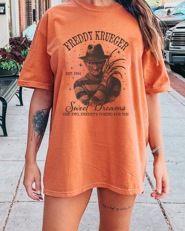 Horror Movie Characters T-shirt: Chucky, Ghostface, Freddy, Jason Gift – image 4, Horror Movie Characters Tee, Horror Movie Characters Merch, Horror Movie Characters Shirt, Horror Movie Characters Sweatshirt, Horror Movie Characters Hoodie, Horror Movie Characters Clothes