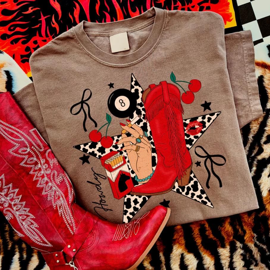 Howdy Cowgirl Star Collage Vintage Western Sweatshirt – image 1, Howdy Cowgirl Star Tee, Howdy Cowgirl Star Merch, Howdy Cowgirl Star Shirt, Howdy Cowgirl Star Sweatshirt, Howdy Cowgirl Star Hoodie, Howdy Cowgirl Star Clothes