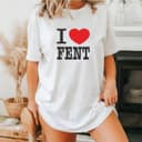 I Love Fent Classic Unisex Heavy Cotton T-Camisetas Sudadera, Sudadera, Comfort Colors 1 small thumbnail
