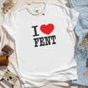 I Love Fent Classic Unisex Heavy Cotton T-Camisetas Sudadera, Sudadera, Comfort Colors 2 small thumbnail
