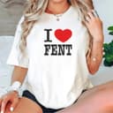 I Love Fent Classic Unisex Heavy Cotton T-Camisetas Sudadera, Sudadera, Comfort Colors 3 small thumbnail