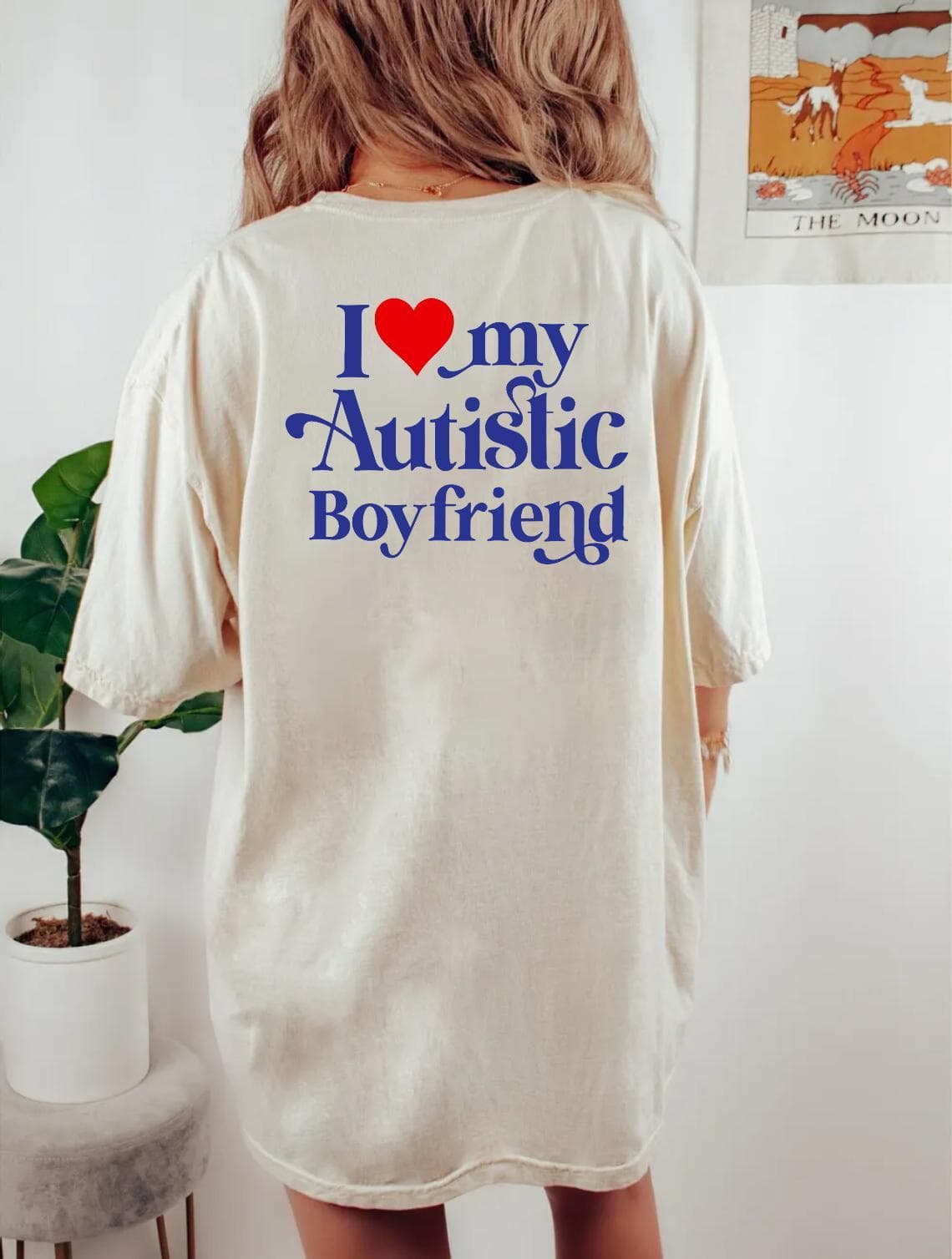 Camiseta I Love My Autistic Boyfriend y Regalos de Pareja: Tee, Sudadera, Hoodie – image 4, Couple Tee, Couple Merch, Couple Shirt, Couple Sweatshirt, Couple Hoodie, Couple Clothes