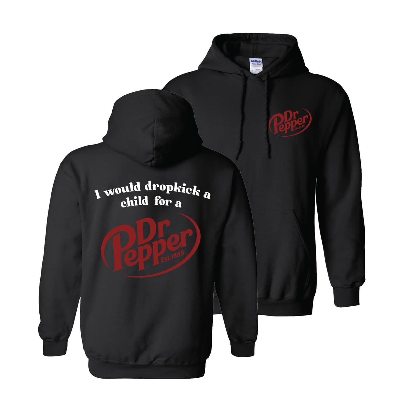 I Would Dropkick A Child For A Dr. Pepper Hoodie T-Shirt Sweatshirt – image 2, Dr Pepper Tee, Dr Pepper Merch, Dr Pepper Shirt, Dr Pepper Sweatshirt, Dr Pepper Hoodie, Dr Pepper Clothes