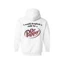 I Would Dropkick A Child For A Dr. Pepper Hoodie T-Shirt Sweatshirt 3 small thumbnail