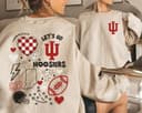 Sudadera Universitaria Vintage NCAA Fútbol Indiana Hoosiers Gamecocks 1 small thumbnail