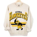 Iowa Hawkeyes Sudadera Fútbol NCAA Vintage - Regalo Unisex University of Iowa Fan 2 small thumbnail