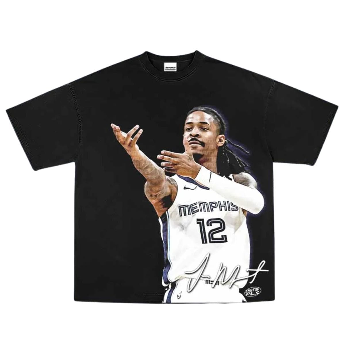 Ja Morant 7-7 Big Face Vintage Y2K Baloncesto Camiseta Sudadera – image 1, Ja Morant Tee, Ja Morant Merch, Ja Morant Shirt, Ja Morant Sweatshirt, Ja Morant Hoodie, Ja Morant Clothes