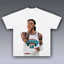 Ja Morant Vintage Y2K Graphic Tee – Youth & Adult Basketball Fan Gift 1 small thumbnail