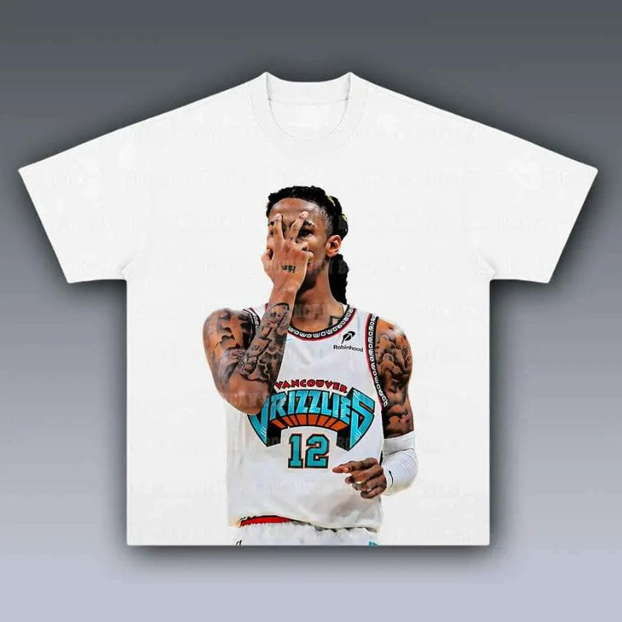 Ja Morant Vintage Y2K Graphic Tee – Youth & Adult Basketball Fan Gift – image 1, JA MORANT Tee, JA MORANT Merch, JA MORANT Shirt, JA MORANT Sweatshirt, JA MORANT Hoodie, JA MORANT Clothes