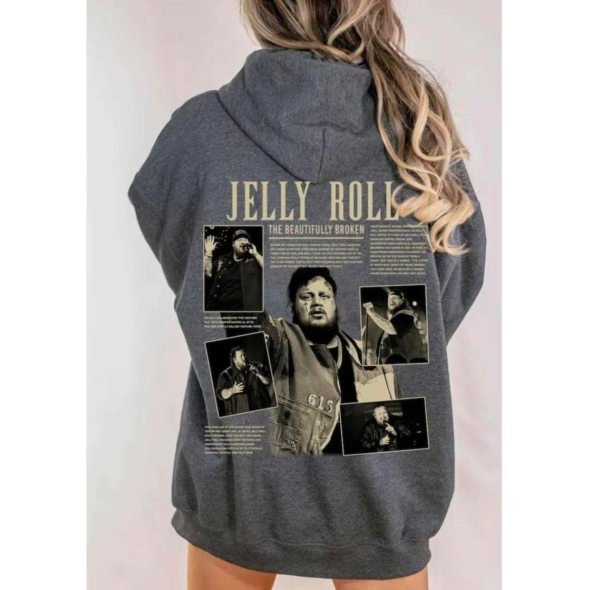 Jelly Roll 'Beautiful Broken', 'I'm Not Okay' Shirt & Hoodie Gift – Comfort Colors – image 1, Jelly Roll Tee, Jelly Roll Merch, Jelly Roll Shirt, Jelly Roll Sweatshirt, Jelly Roll Hoodie, Jelly Roll Clothes