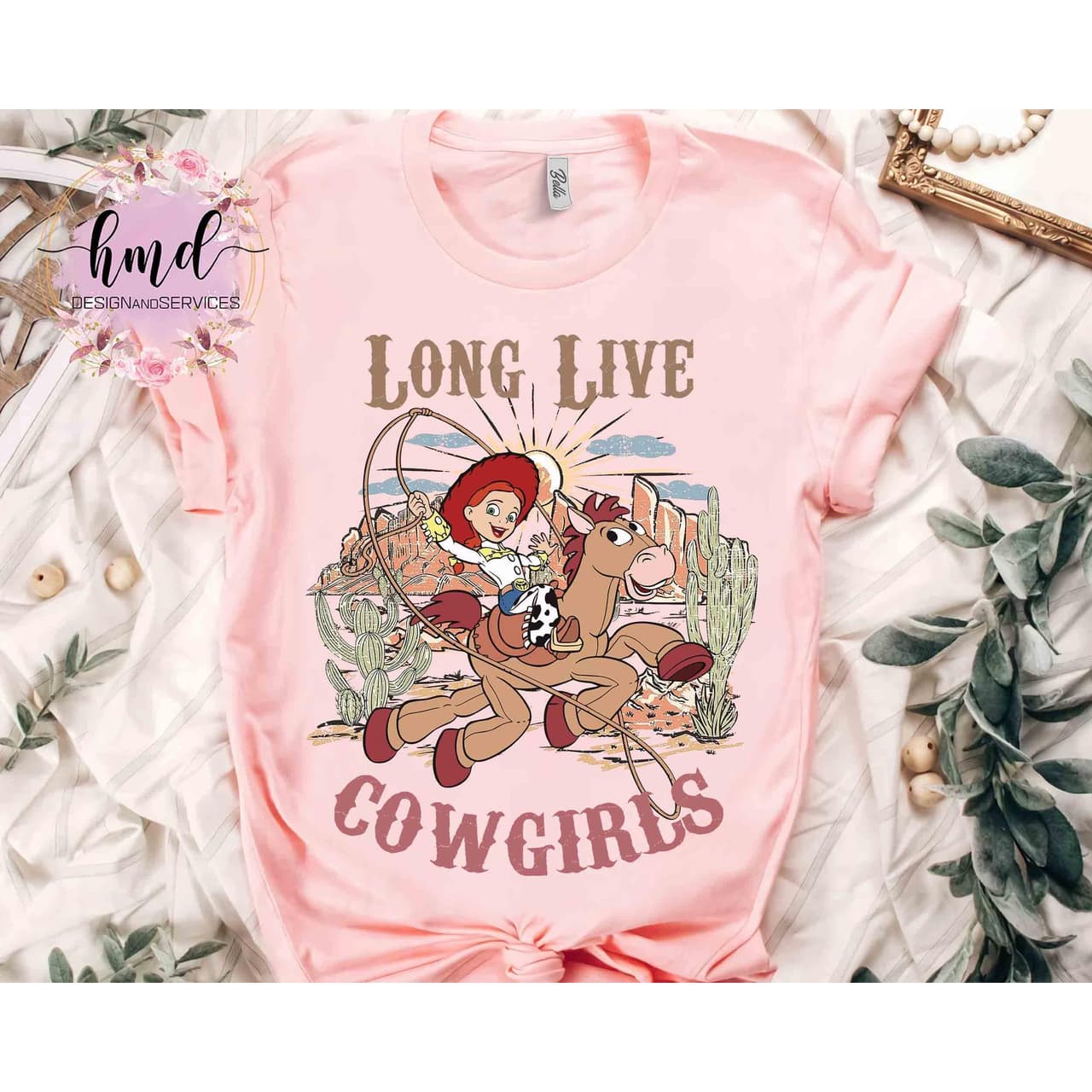 Jessie & Bullseye Cowgirls Retro T-shirt - Toy Story Magic Kingdom Gift – image 2, Jessie Tee, Jessie Merch, Jessie Shirt, Jessie Sweatshirt, Jessie Hoodie, Jessie Clothes