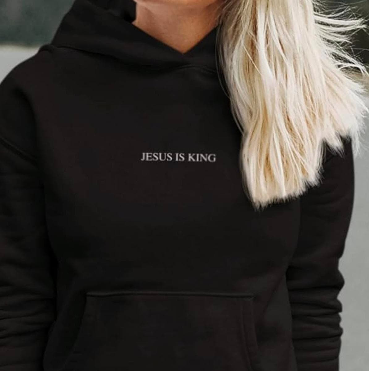 JESUS IS KING Sudadera con Capucha | Sudadera Unisex de Fe Cristiana – image 3, JESUS IS KING Tee, JESUS IS KING Merch, JESUS IS KING Shirt, JESUS IS KING Sweatshirt, JESUS IS KING Hoodie, JESUS IS KING Clothes