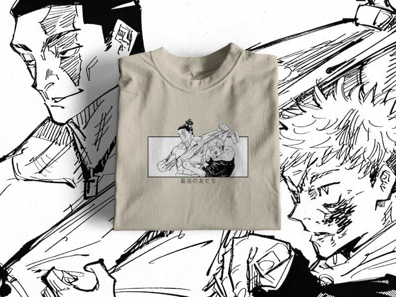 JJK BESTO FRIENDO Jujutsu Kaisen Camiseta, Sudadera, Hoodie Anime – image 3, JJK BESTO FRIENDO Tee, JJK BESTO FRIENDO Merch, JJK BESTO FRIENDO Shirt, JJK BESTO FRIENDO Sweatshirt, JJK BESTO FRIENDO Hoodie, JJK BESTO FRIENDO Clothes