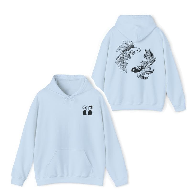Jujutsu Kaisen Hoodie, Chibi x Betta Fish Hoodie,JJK Crewneck, Anime Gift For Fans, Sweatshirt, Hoodie – image 3, Jujutsu Kaisen Tee, Jujutsu Kaisen Merch, Jujutsu Kaisen Shirt, Jujutsu Kaisen Sweatshirt, Jujutsu Kaisen Hoodie, Jujutsu Kaisen Clothes