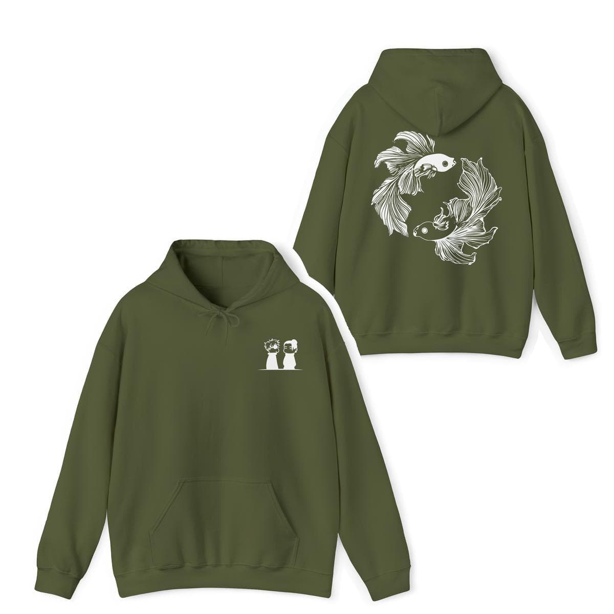 Jujutsu Kaisen Hoodie, Chibi x Betta Fish Hoodie,JJK Crewneck, Anime Gift For Fans, Sweatshirt, Hoodie – image 4, Jujutsu Kaisen Tee, Jujutsu Kaisen Merch, Jujutsu Kaisen Shirt, Jujutsu Kaisen Sweatshirt, Jujutsu Kaisen Hoodie, Jujutsu Kaisen Clothes