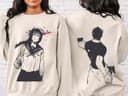 Jujutsu Kaisen Toji & Amanai 2-Sided JJK Anime Sweatshirt & Tee 1 small thumbnail