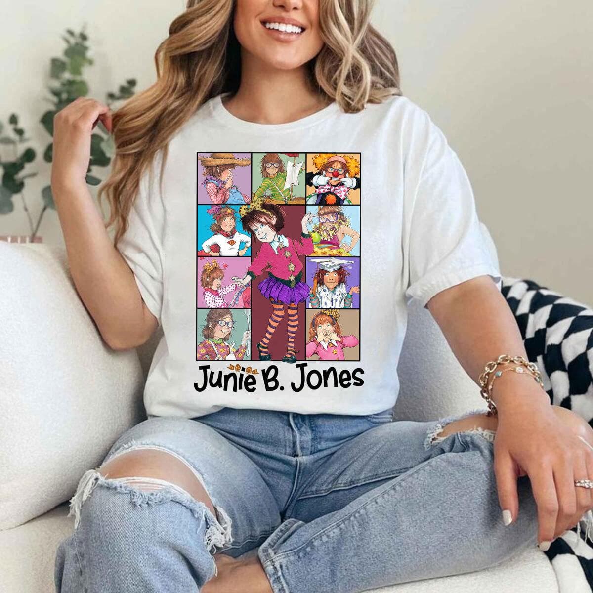 Junie B Jones Teacher Shirt & Hoodie, Kindergarten Gifts | Comfort Colors – image 3, Junie B Jones Teacher Tee, Junie B Jones Teacher Merch, Junie B Jones Teacher Shirt, Junie B Jones Teacher Sweatshirt, Junie B Jones Teacher Hoodie, Junie B Jones Teacher Clothes