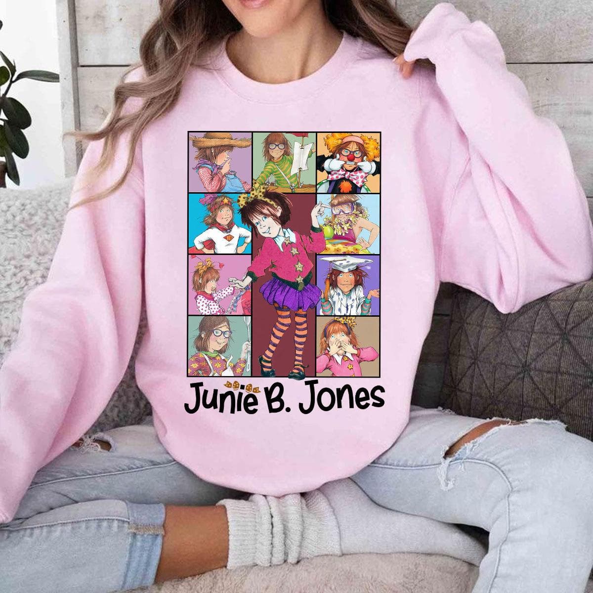 Junie B Jones Teacher Shirt & Hoodie, Kindergarten Gifts | Comfort Colors – image 2, Junie B Jones Teacher Tee, Junie B Jones Teacher Merch, Junie B Jones Teacher Shirt, Junie B Jones Teacher Sweatshirt, Junie B Jones Teacher Hoodie, Junie B Jones Teacher Clothes