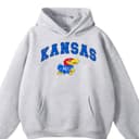 Kansas Jayhawks Football NCAA Camiseta Gráfica, Sudadera con Capucha y Suéter 1 small thumbnail