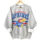 Kansas Jayhawks Vintage NCAA Football Camiseta Unisex para Fan, Sudadera con Capucha y Sudadera 1 small thumbnail