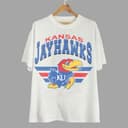 Kansas Jayhawks Vintage NCAA Football Camiseta Unisex para Fan, Sudadera con Capucha y Sudadera 3 small thumbnail