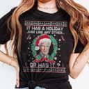 Keith Morrison True Crime Ugly Christmas Sweater Party Sweatshirt 2 small thumbnail