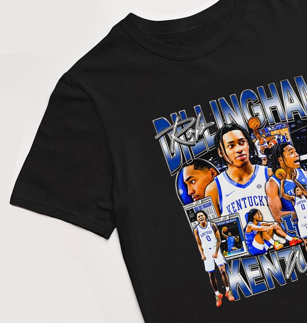 Kentucky Wildcats Rob Dillingham T-shirt , tee, basketball Player, Vintage 90's Graphic tee, Rob Dillingham Basketball Shirt, Anniversary gift, High Quality, Trending Shirt, , Gift for Friend, Family, Many Colors Size S To 5XL, Tiktok Shop, Swe – image 2, Rob Dillingham Tee, Rob Dillingham Merch, Rob Dillingham Shirt, Rob Dillingham Sweatshirt, Rob Dillingham Hoodie, Rob Dillingham Clothes