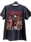 Camiseta Gráfica Vintage 90s Keon Coleman | Fútbol Americano Retro Bootleg 1 small thumbnail