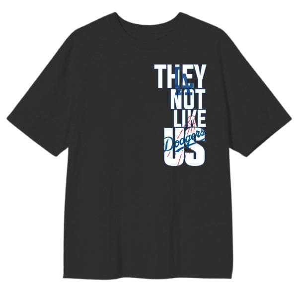 LA Baseball 'They Not Like Us' Sudadera y Cuello Redondo Fan – image 3, LA Dodgers Tee, LA Dodgers Merch, LA Dodgers Shirt, LA Dodgers Sweatshirt, LA Dodgers Hoodie, LA Dodgers Clothes
