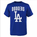 LA Boys' Premium Oversize Graphic T-Shirt - Vintage Baseball 1 small thumbnail