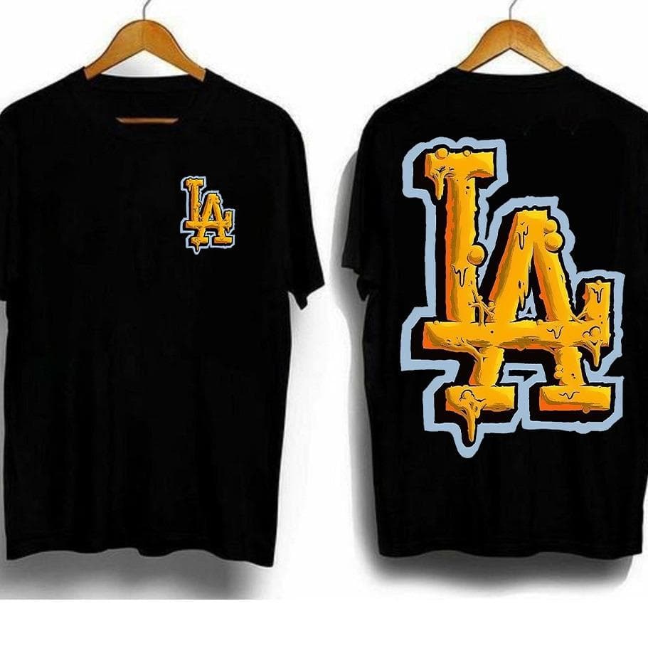LA letter oversize print tshirt for man loose t shirt, Long Sleeve tops Round neck casual clothing Sweatshirt, Streetwear Graphic Cotton Hoodie – image 1, LA Dodgers Tee, LA Dodgers Shirt, LA Dodgers Sweatshirt, LA Dodgers Hoodie, LA Dodgers Clothes