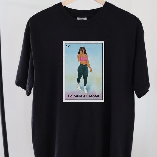 La Muscle Mami Camiseta de Gimnasio, Pump Cover, Sudadera y Hoodie para Mujer – image 1, La Muscle Mami Gym Tee, La Muscle Mami Gym Merch, La Muscle Mami Gym Shirt, La Muscle Mami Gym Sweatshirt, La Muscle Mami Gym Hoodie, La Muscle Mami Gym Clothes