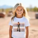 Lainey Wilson Youth T-Shirt | Girls Country, Western, Heart Like A Truck Fan 1 small thumbnail