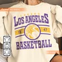 Lakers 90s Vintage LA Basketball Sweatshirt & Hoodie 1 small thumbnail