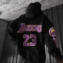 Lakers James 23 Hoodie, Sweatshirt & T-Shirt - Unisex Apparel 1 small thumbnail