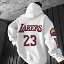 Lakers James 23 Hoodie, Sweatshirt & T-Shirt - Unisex Apparel 2 small thumbnail