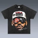 LeBron James Vintage Y2K Graphic T-Shirt for Youth & Adults – Unisex Fan Gift 1 small thumbnail