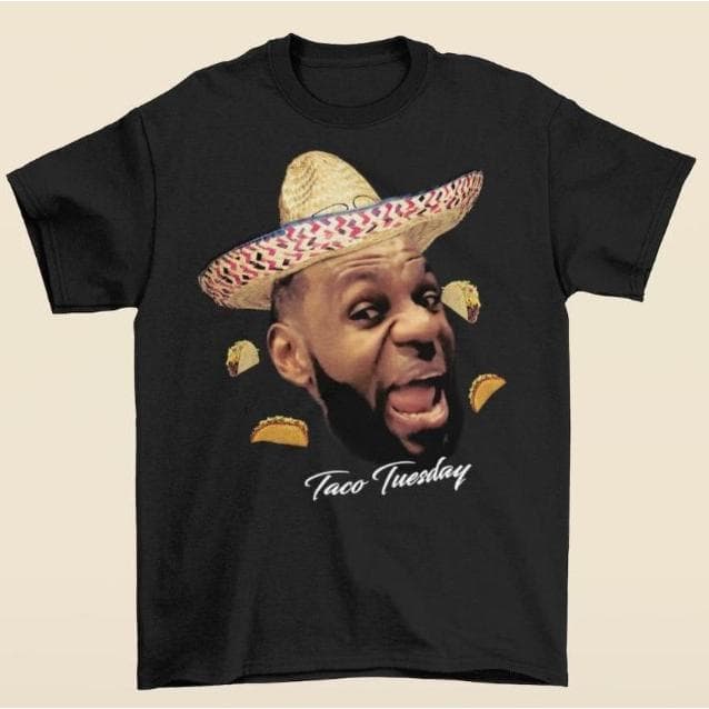 LeBron Taco Tuesday T-Shirt, James Basketball Playoffs Tee, Vintage Basketball Fans Tee, Funny Meme Tee Shirt – image 1, LEBRON JAMES Tee, LEBRON JAMES Merch, LEBRON JAMES Shirt, LEBRON JAMES Sweatshirt, LEBRON JAMES Hoodie, LEBRON JAMES Clothes