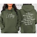 Hoodie Sudadera Camiseta 'Let Them' Motivacional Autoestima Mujer 1 small thumbnail