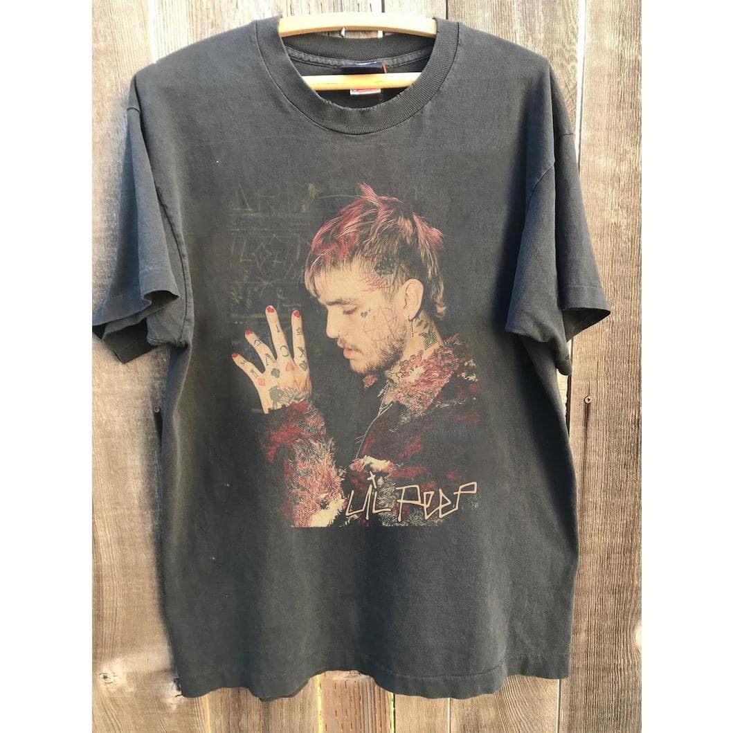 Lil Peep Fans Shirt - Rap Hip Hop Graphic Tee, Punk Grunge Aesthetic Tshirt – image 3, Lil Peep Tee, Lil Peep Merch, Lil Peep Shirt, Lil Peep Sweatshirt, Lil Peep Hoodie, Lil Peep Clothes