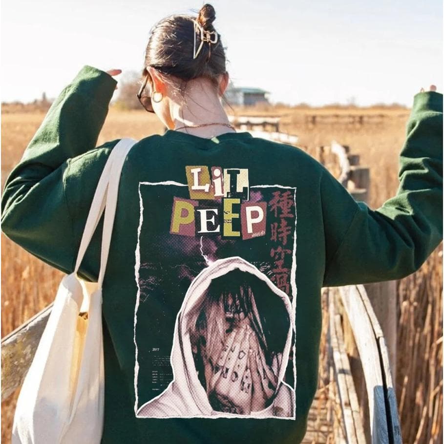 Lil Peep Vintage Bootleg Hoodie - Rapper Shirt Gift for Men & Women – image 3, Lil Peep Tee, Lil Peep Merch, Lil Peep Shirt, Lil Peep Sweatshirt, Lil Peep Hoodie, Lil Peep Clothes
