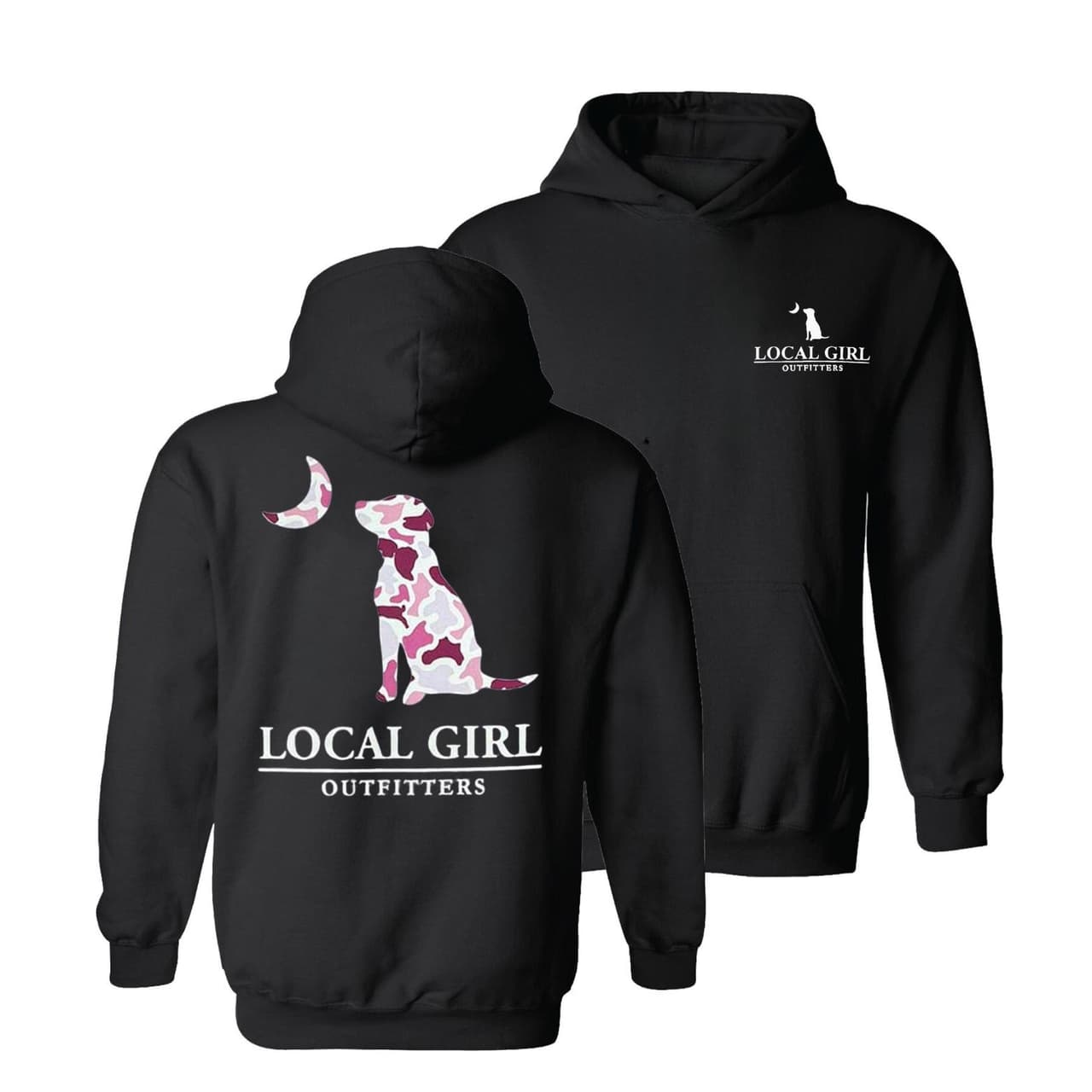 Local Girl Rosa Camo Perro Luna Gráfico Camiseta Sudadera Hoodie – image 1, Local Girl Tee, Local Girl Merch, Local Girl Shirt, Local Girl Sweatshirt, Local Girl Hoodie, Local Girl Clothes