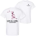 Local Girl Rosa Camo Perro Luna Gráfico Camiseta Sudadera Hoodie 4 small thumbnail