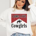 Long Live Cowgirls Western Sweatshirt & Hoodie | Vintage Country Shirt 2 small thumbnail