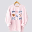 Camiseta de béisbol Los Angeles DG con lazos Coquette, Shohei Ohtani Dodgers, diseño trendy 2 small thumbnail